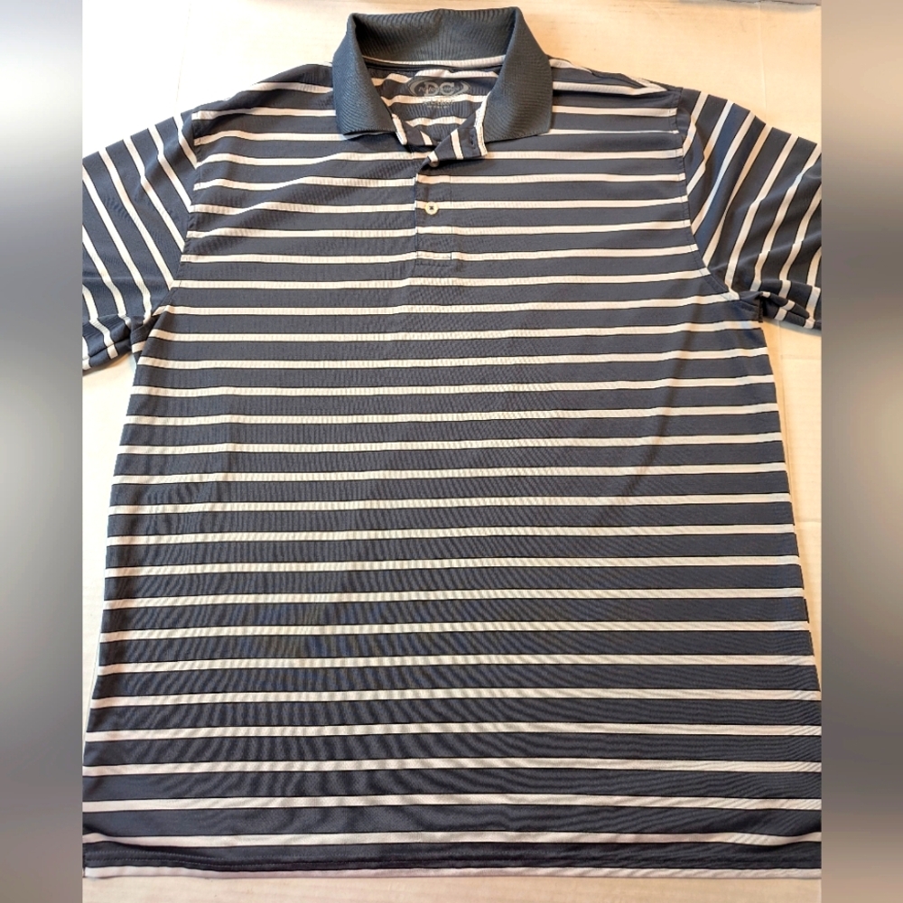 Mens DC Performance Short Sleeve Polo Shirt Size XL